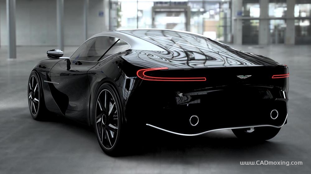 CAD模型网阿斯顿马丁Aston Martin DB11 2020 Borroni 跑车三维模型