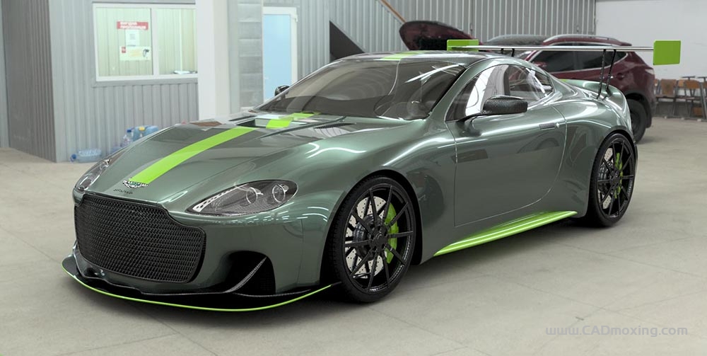 阿斯顿马丁Aston Martin Vantage AMR Pro 跑车