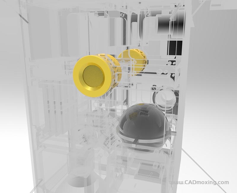 CAD模型网立方体卫星空间探测器结构设计三维模型