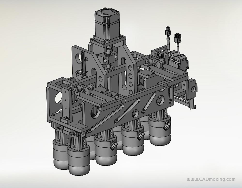 全自动球泡灯罩抓手夹持器夹具机械手