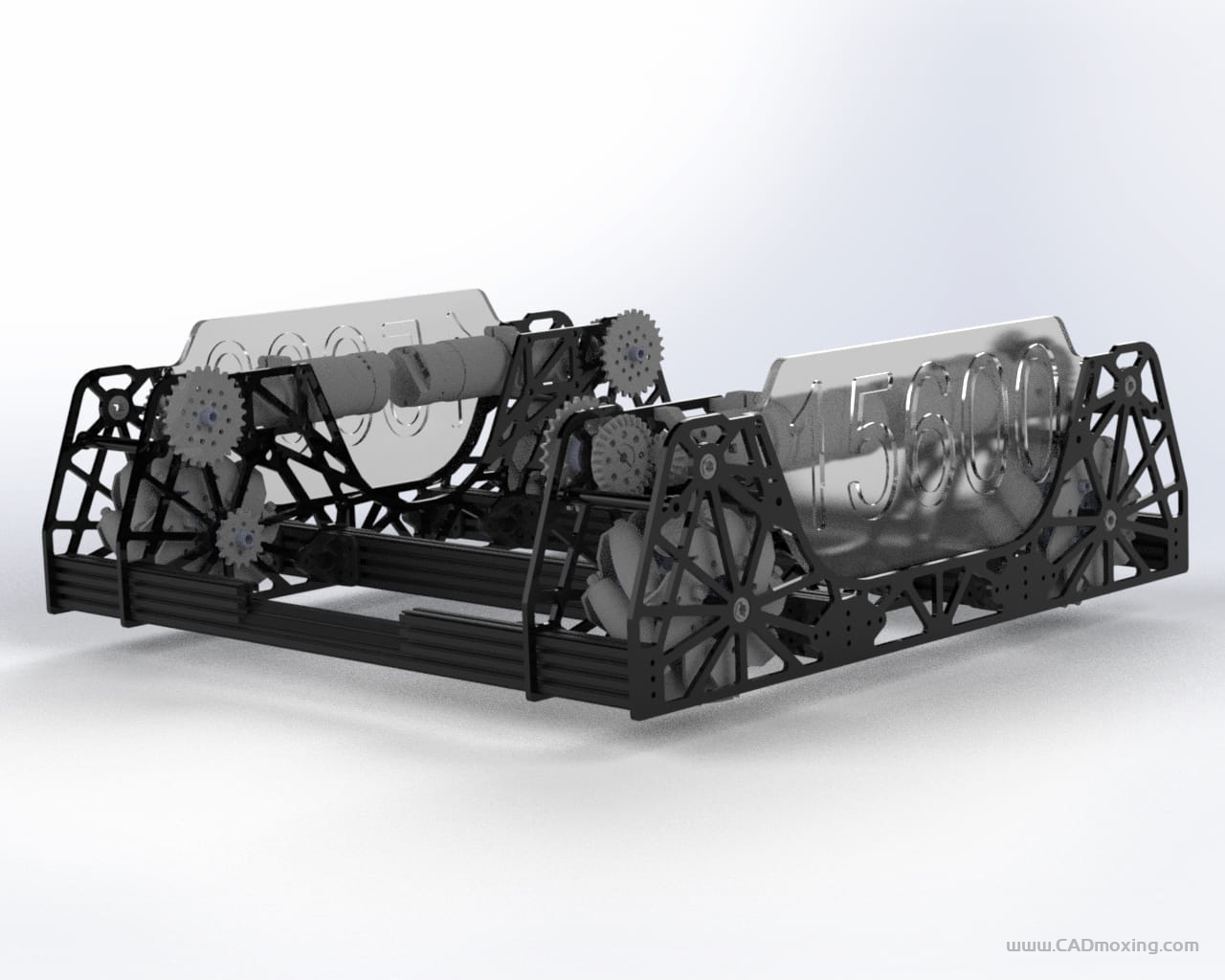 CAD模型网FTC 2019 – 2020 Cerbotic 机器人设计方案三维模型