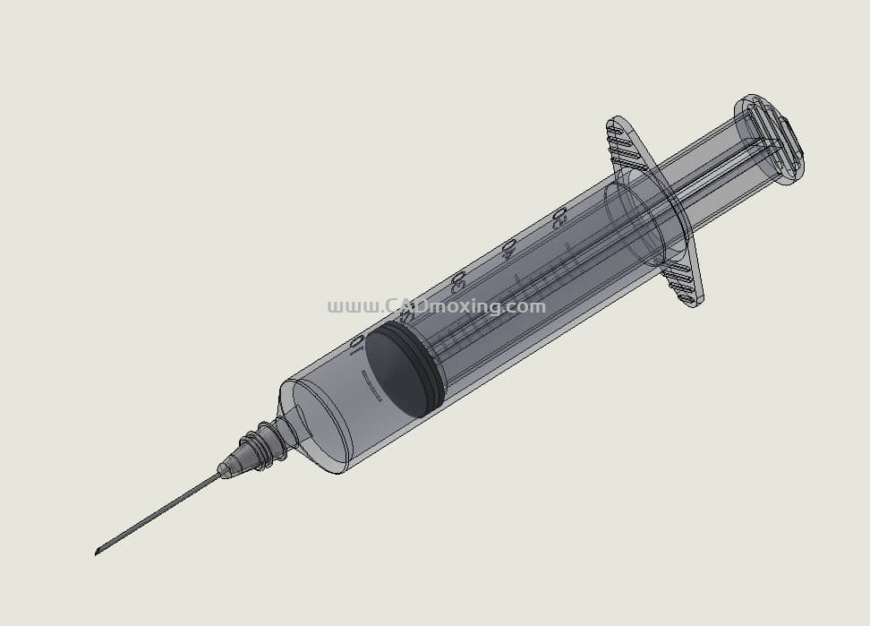 医用5ML毫升注射器模型