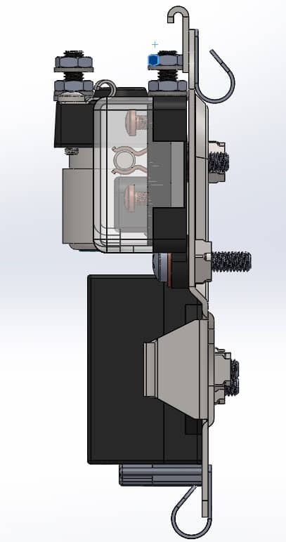 CAD模型网铃木GS750汽车锂电池高速充电模块组模型三维模型