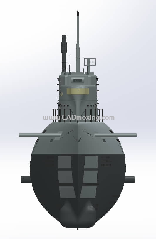 CAD模型网海军舰艇2540潜艇三维模型