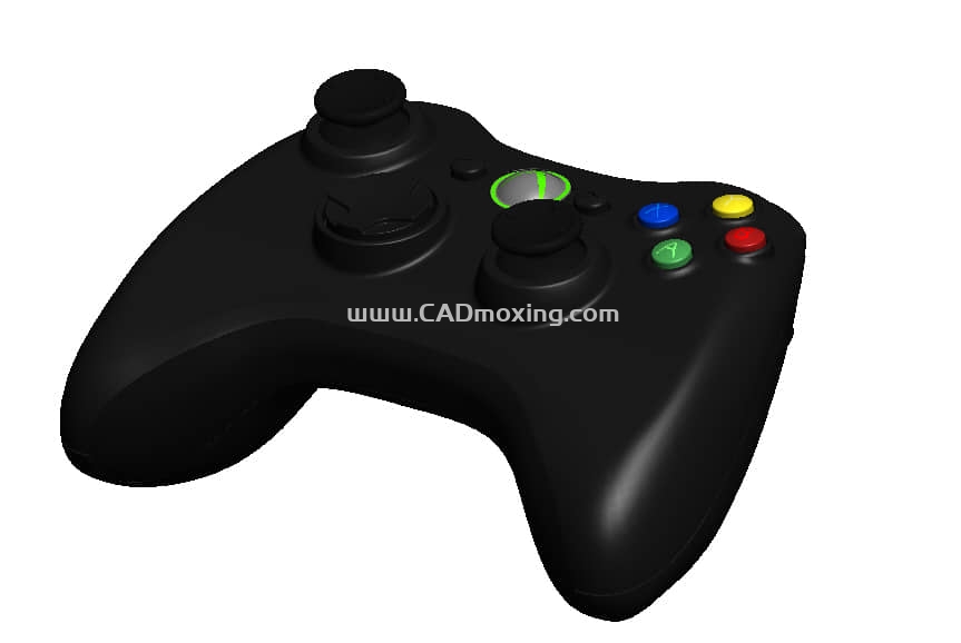 CAD模型网Xbox 游戏机遥控器手柄三维模型