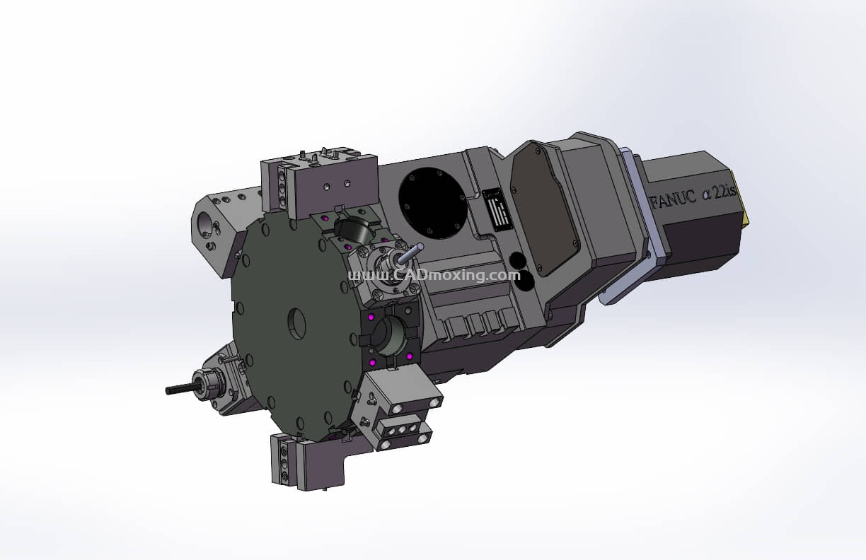 数控CNC机床 TBMR200-BMT65-SB105车床液压驱动机头