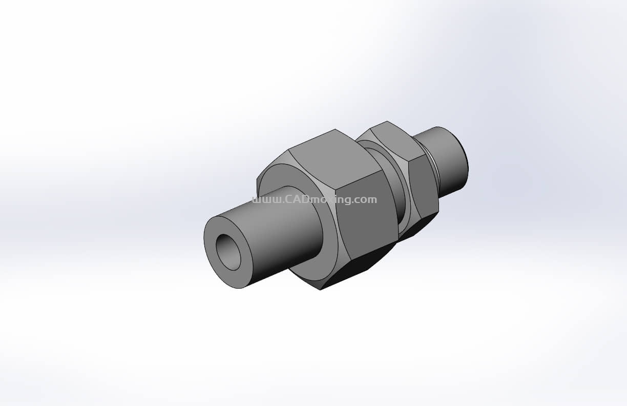 焊接式端直通管接头DN8-M14X1.5