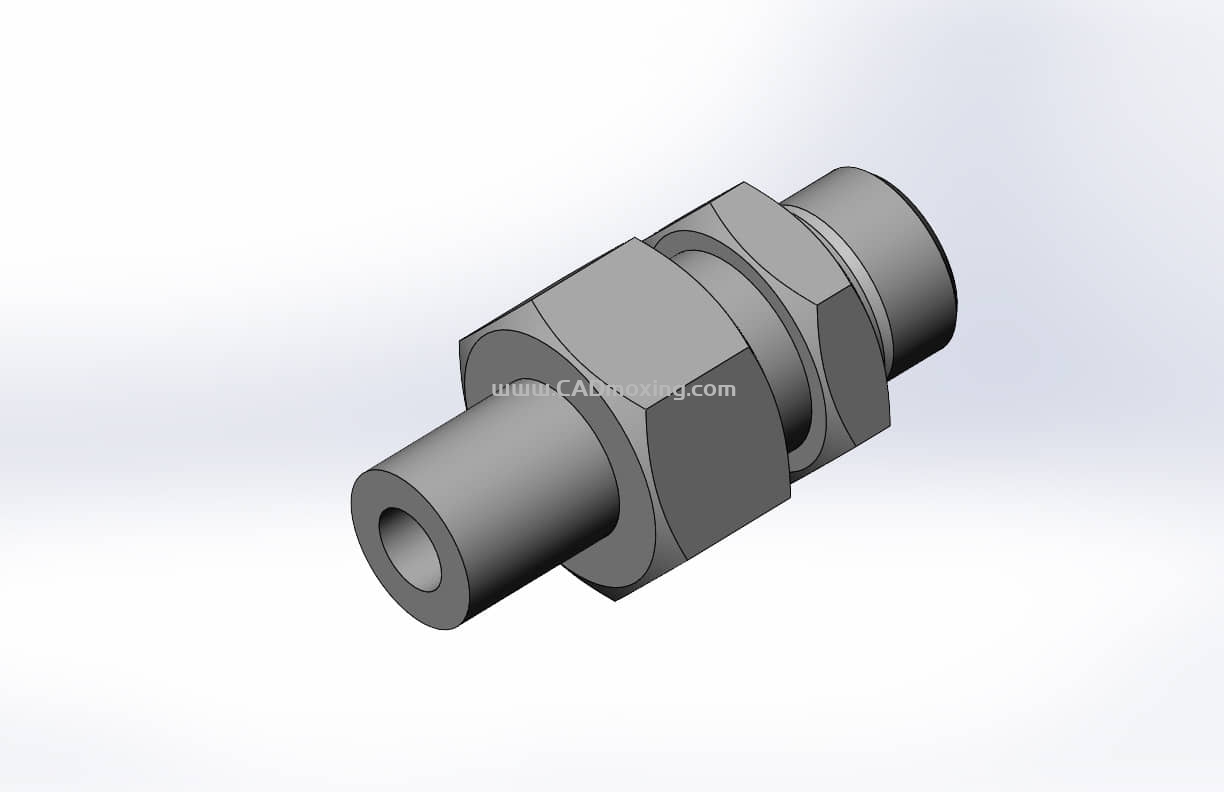 焊接式端直通管接头DN10-M22X1.5