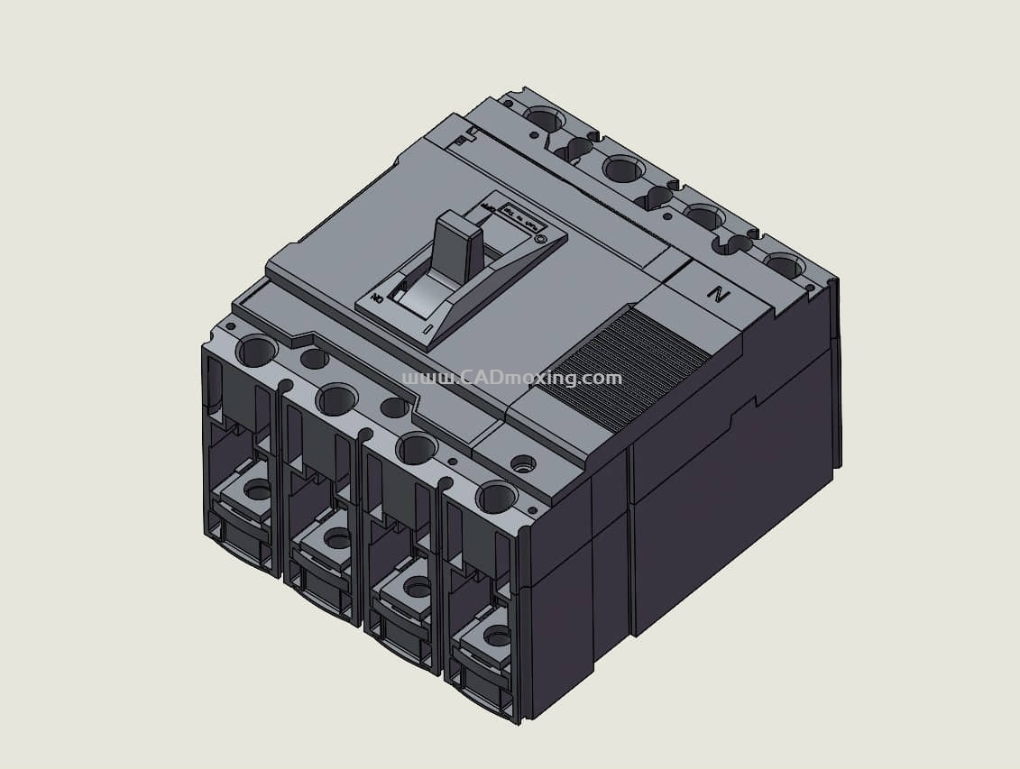 苏索尔MCCB-td160-4p-Cad断路器开关