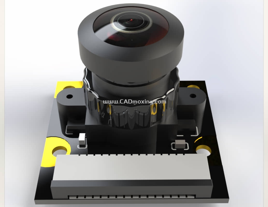 CAD模型网RPI 相机鱼眼镜头三维模型