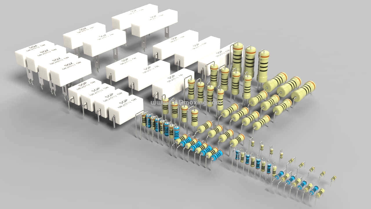 电阻器大全电子元件