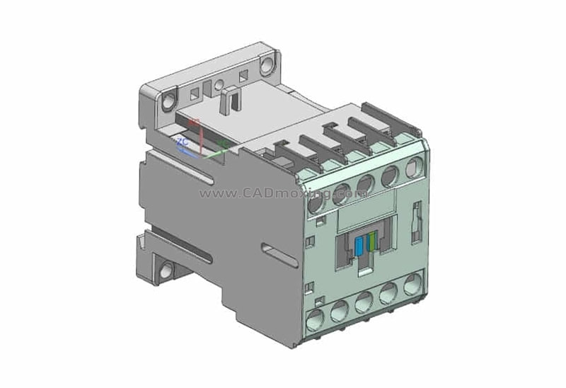 NC8-06M_Z~12M_Z交流接触器三维模型