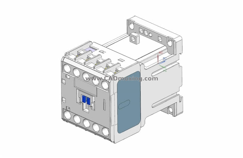 NC8-06M_Z交流接触器三维模型