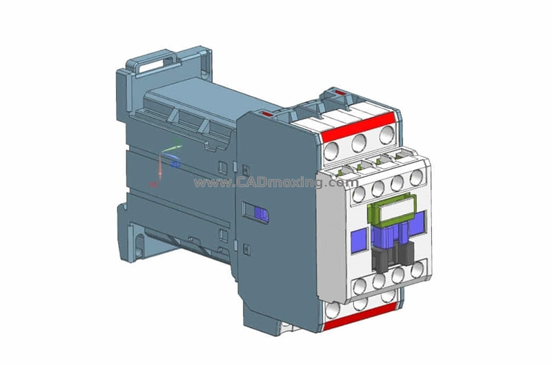 NC8-25_Z交流接触器三维模型