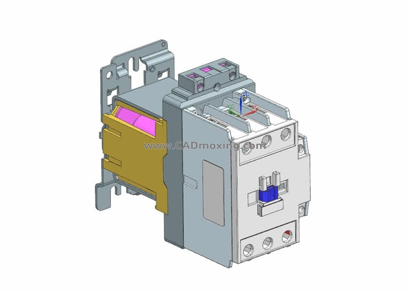 NC8-40_Z~65_Z交流接触器三维模型