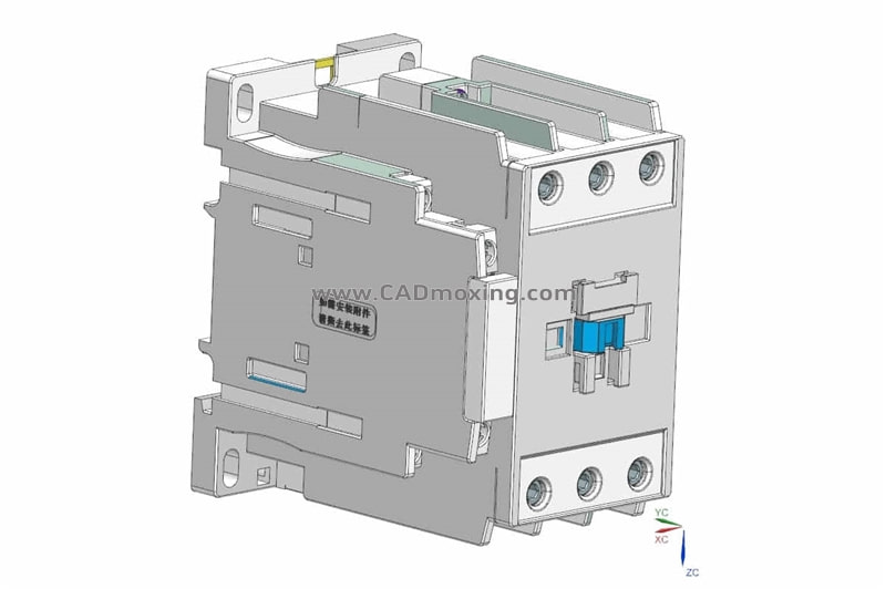 NC8-40~65-3P交流接触器三维模型