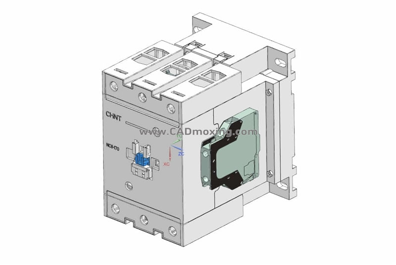 NC8-115~170交流接触器三维模型