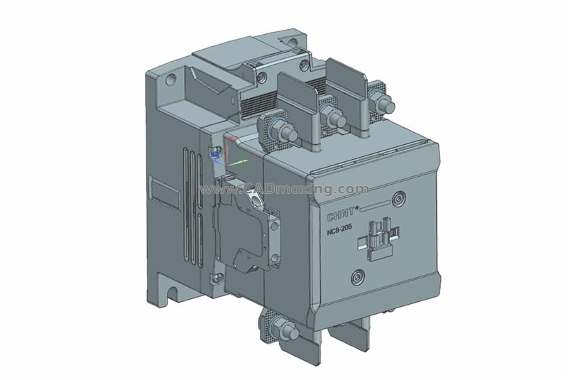 NC8-205~300交流接触器三维模型