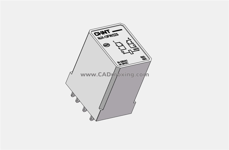 NJX-13FW_2ZS无氧化零飞弧电磁继电器三维模型