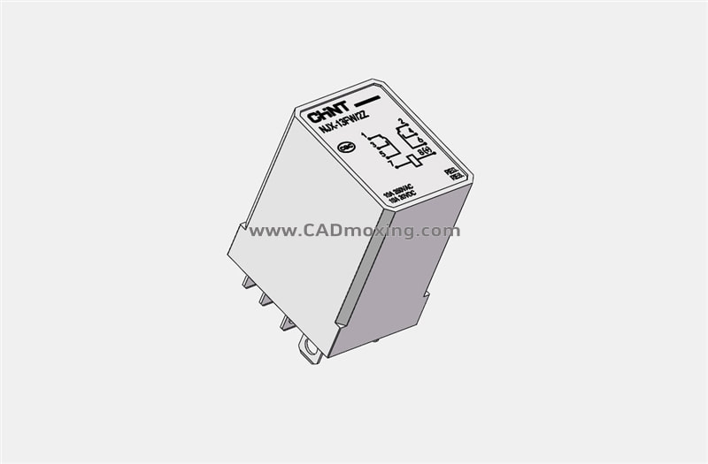 NJX-13FW_2Z无氧化零飞弧电磁继电器三维模型