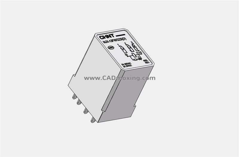 NJX-13FW_3ZS无氧化零飞弧电磁继电器三维模型