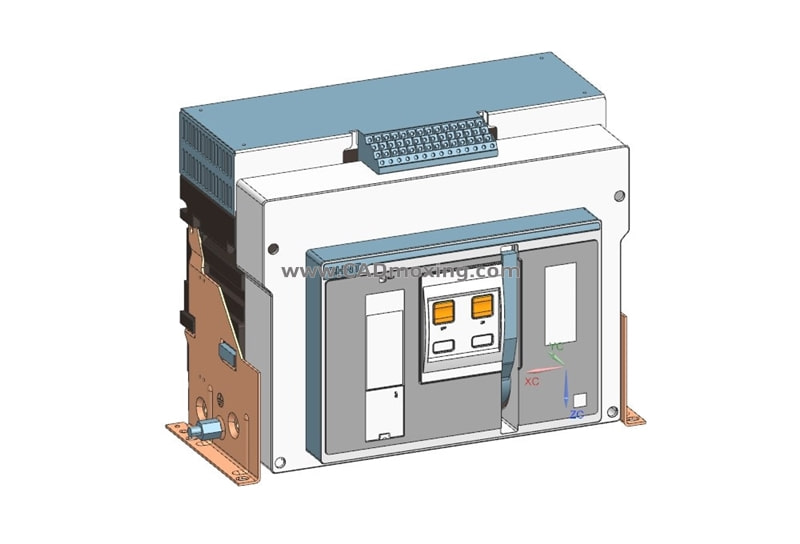 NXA40FN_H36-40-3P固定万能式断路器三维模型