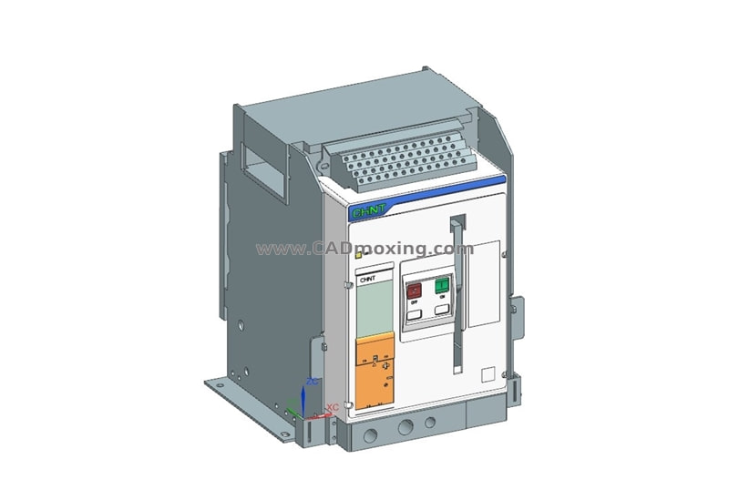 NXAF16N_H04-06 3P抽屉式万能式断路器三维模型