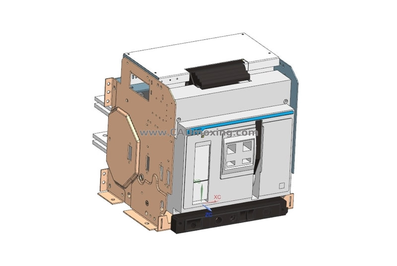 NXAF32N_H32 3P抽屉万能式断路器三维模型