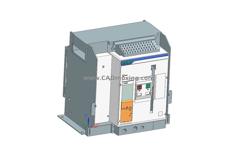 NXA16N_H16 4P抽屉式万能式断路器三维模型