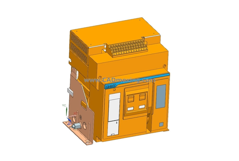 NXA20N_H06-3P固定万能式断路器三维模型