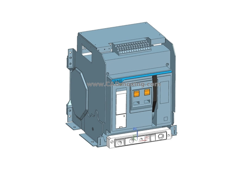 NXA20N_H08-16 3P 抽屉万能式断路器三维模型