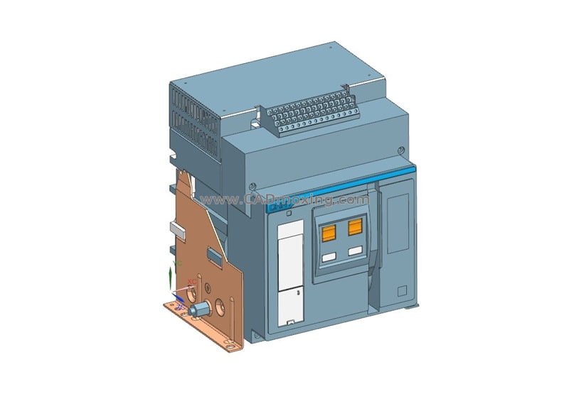 NXA25N_H06-3P固定万能式断路器三维模型