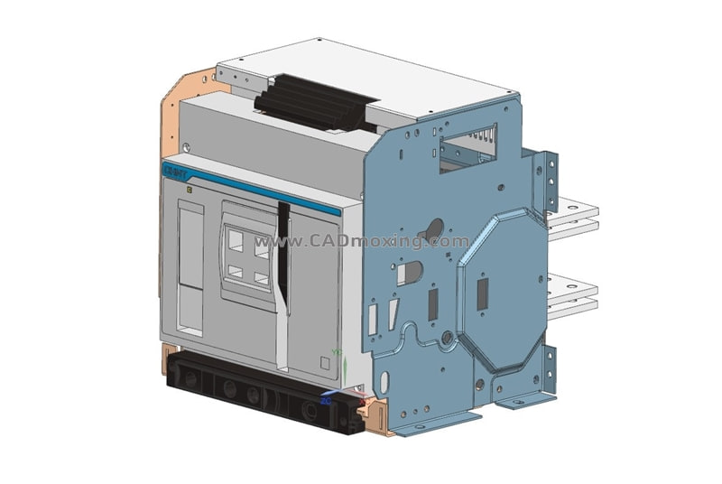 NXA32N_H32 3P抽屉万能式断路器三维模型