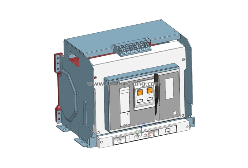 NXA40N_H32 3P抽屉万能式断路器三维模型