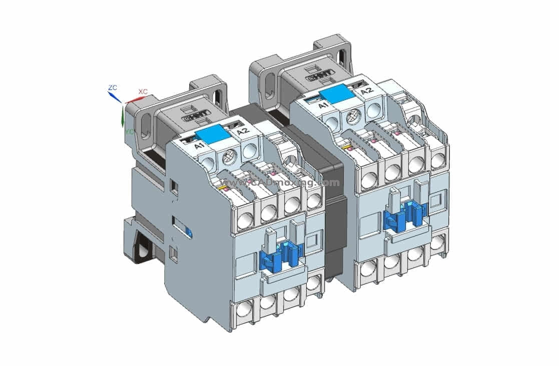 NXC-18_N~22_N交流接触器三维模型