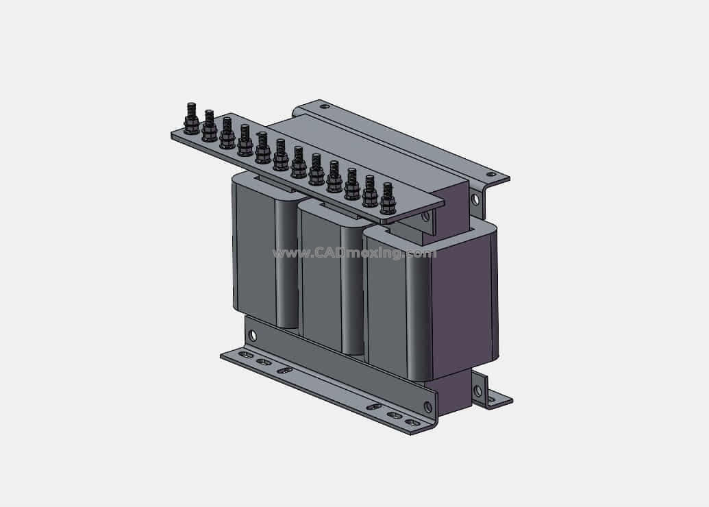 QZB-J-40～45起动用自耦减压变压器三维模型