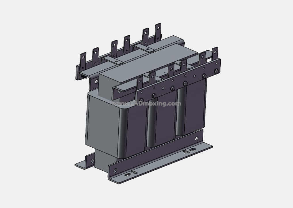 QZB-J-155～160起动用自耦减压变压器三维模型