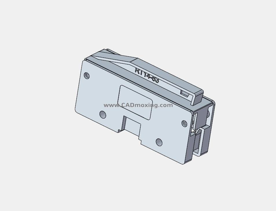 RT14-63熔断器-底座三维模型