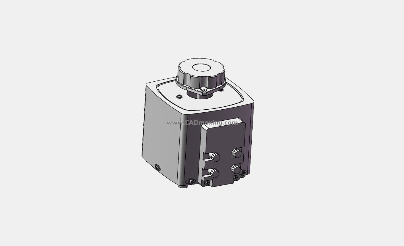 TDGC2-0.2接触调压器三维模型