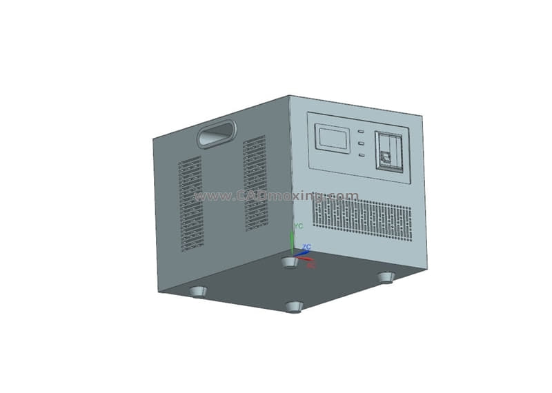 TND1-3自动交流稳压器三维模型