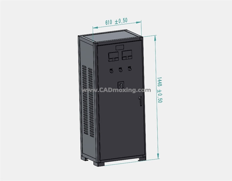 XJZ1-135～190自耦减压起动控制箱三维模型