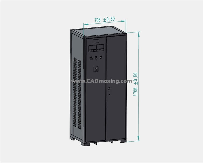 XJZ1-225～300自耦减压起动控制箱三维模型