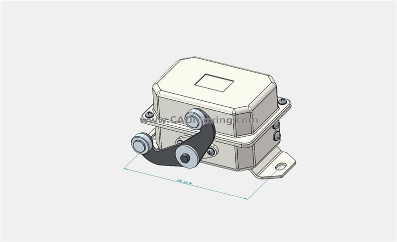 YBLX-10_22行程开关三维模型