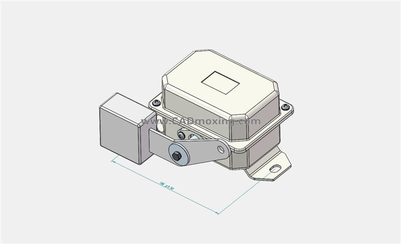 YBLX-10_32行程开关三维模型