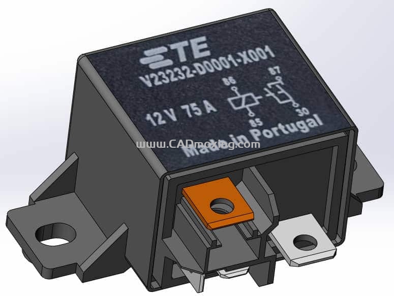 12V 75A  单刀单掷继电器