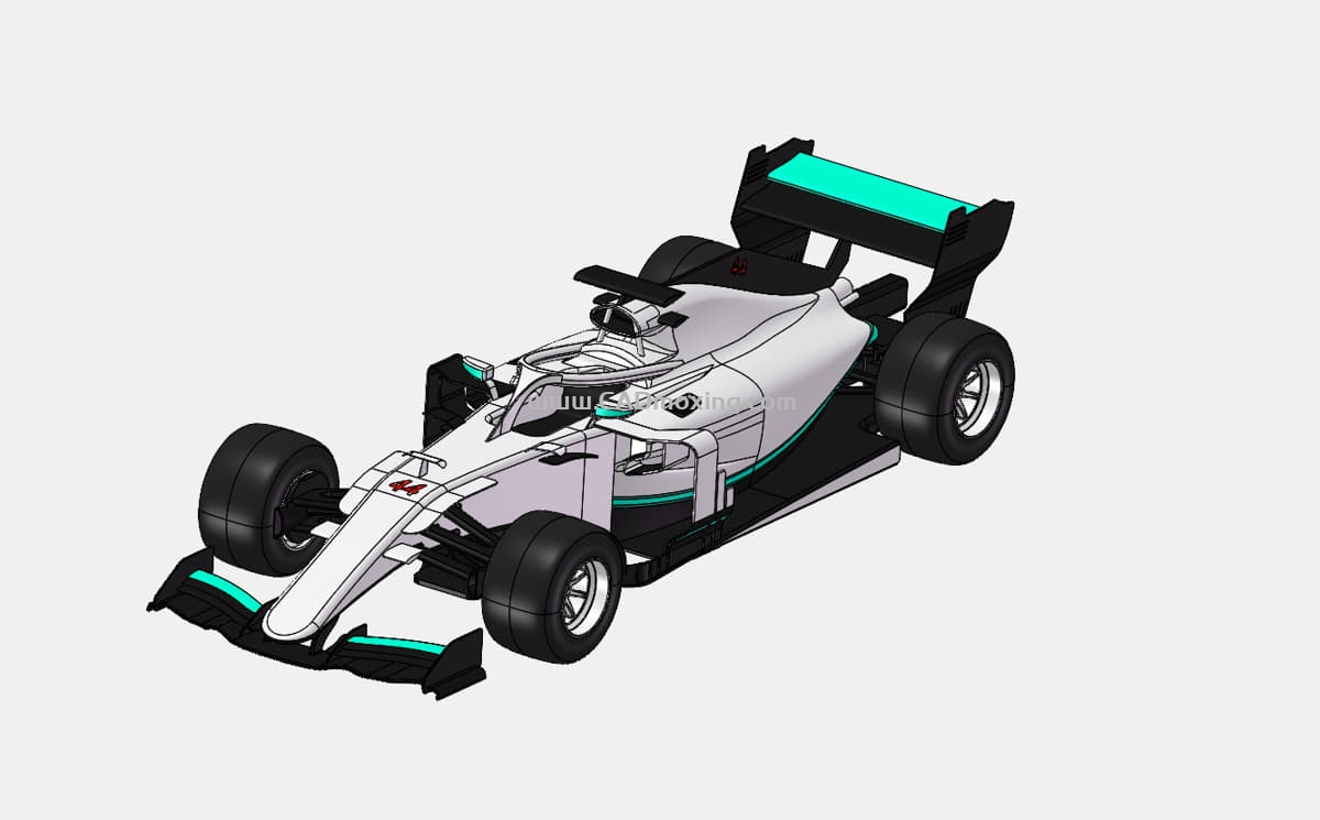 梅赛德斯-AMG-F1-W09-PETRONAS-44版 F1方程式赛车