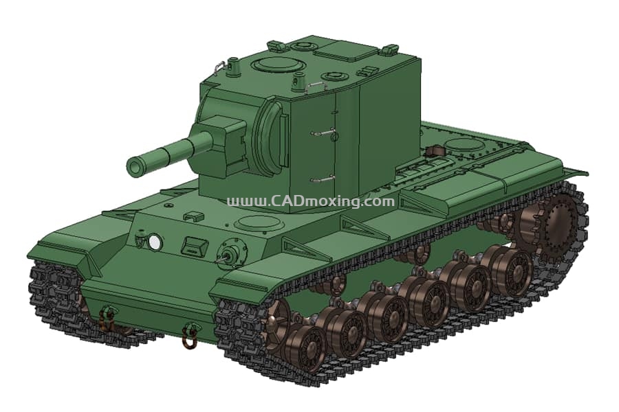 苏联陆军KV-2-1940 重型坦克