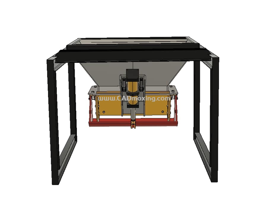 CAD模型网自动下料斗三维模型