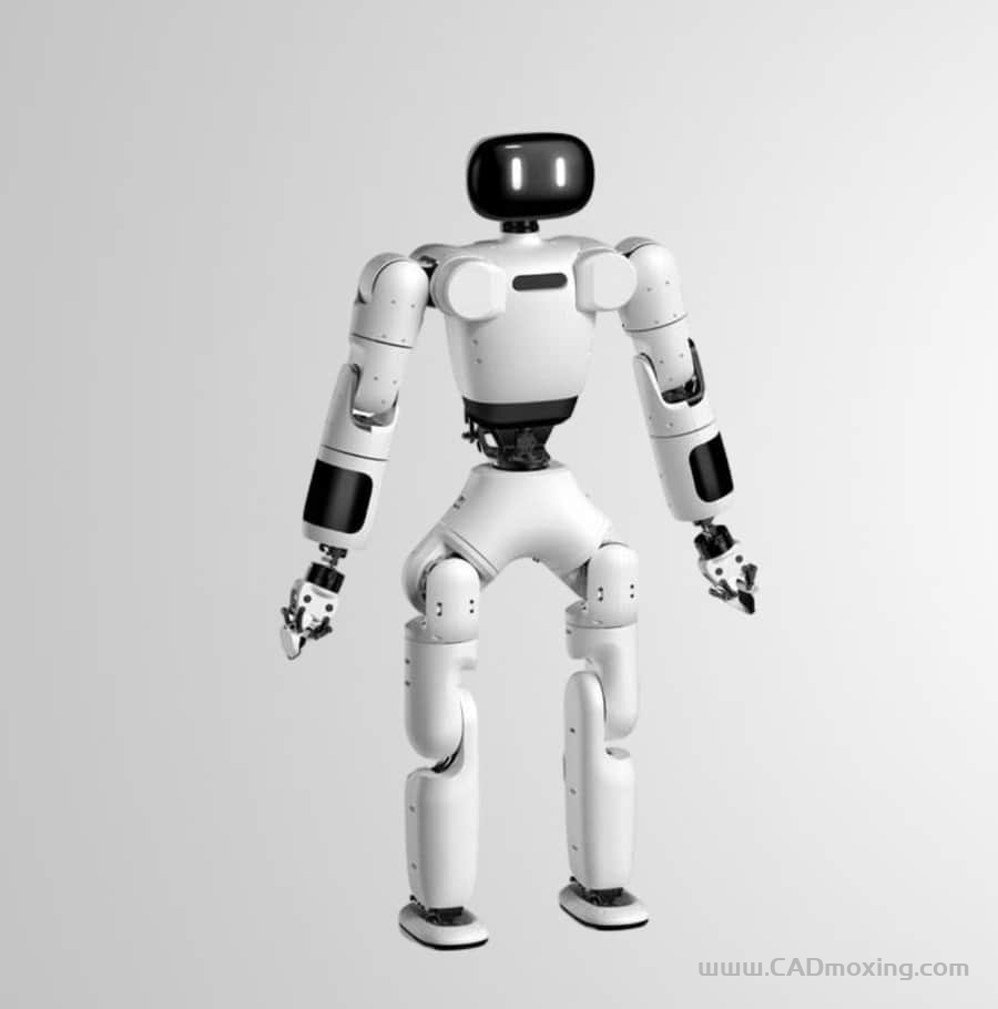 CAD模型网人形机器人设计方案模型三维模型
