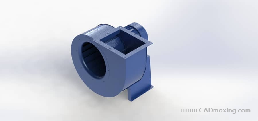 离心通风机简易模型 cmp1640-4t10